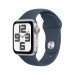 Apple Watch SE 2023 40mm Silver Aluminum Case Storm Blue Sport Band ЕСТ
