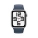 Apple Watch SE 2023 40mm Silver Aluminum Case Storm Blue Sport Band ЕСТ