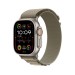Apple Watch Ultra 2 49mm Titanium Case Olive Alpine Loop ЕСТ