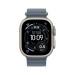 Apple Watch Ultra 3 49mm Natural Titanium Case Anchor Blue Ocean Band ЕСТ