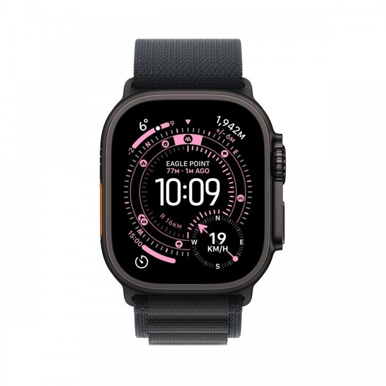 Apple Watch Ultra 3 49mm Black Titanium Case Black Alpine Loop ЕСТ-1
