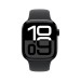 Apple Watch Series 10 42mm Jet Black Aluminum Case Black Sport Band ЕСТ