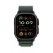 Apple Watch Ultra 2 49mm Black Titanium Case Dark Green Alpine Loop ЕСТ