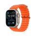 Apple Watch Ultra 2 49mm Titanium Case Orange Ocean Band ЕСТ