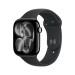 Apple Watch Series 11 42mm Jet Black Aluminum Case Black Sport Band ЕСТ