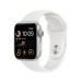Apple Watch SE 2022 44mm Silver Aluminum Case White Sport Band ЕСТ